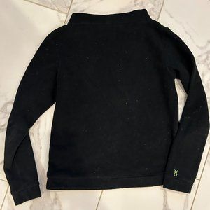 Dudley Stephens Black Fleece Boatneck Size S